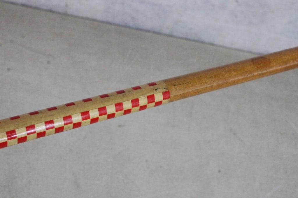 Purina Research Farm Tour Walking Cane Wood - 11