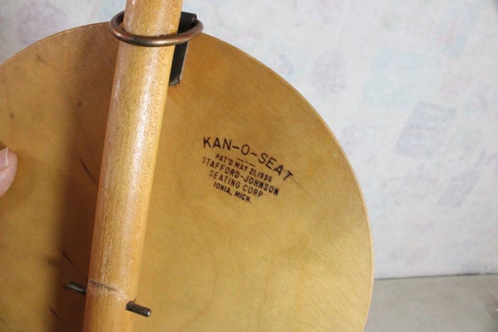 1939 New York World's Fair Folding Chair/Cane - 3