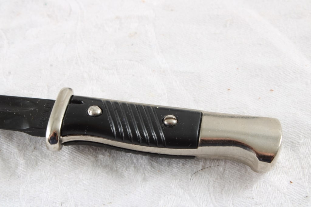 2 Replica Denix Knives KaBar & German Bayonet - 3