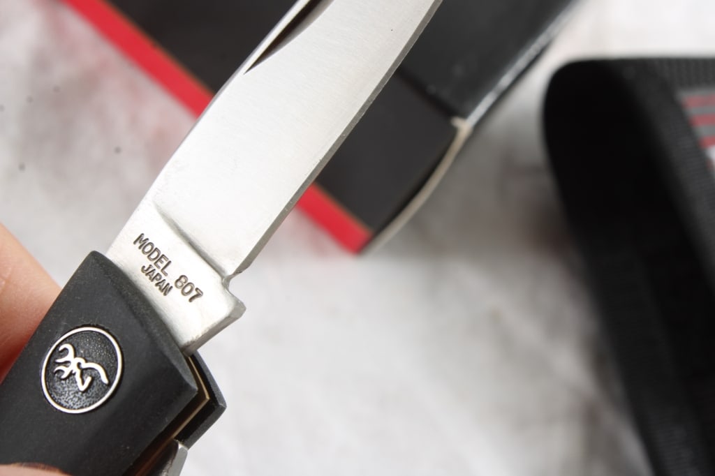 Browning Fish & Bird Sportsman Knife #807 - 8