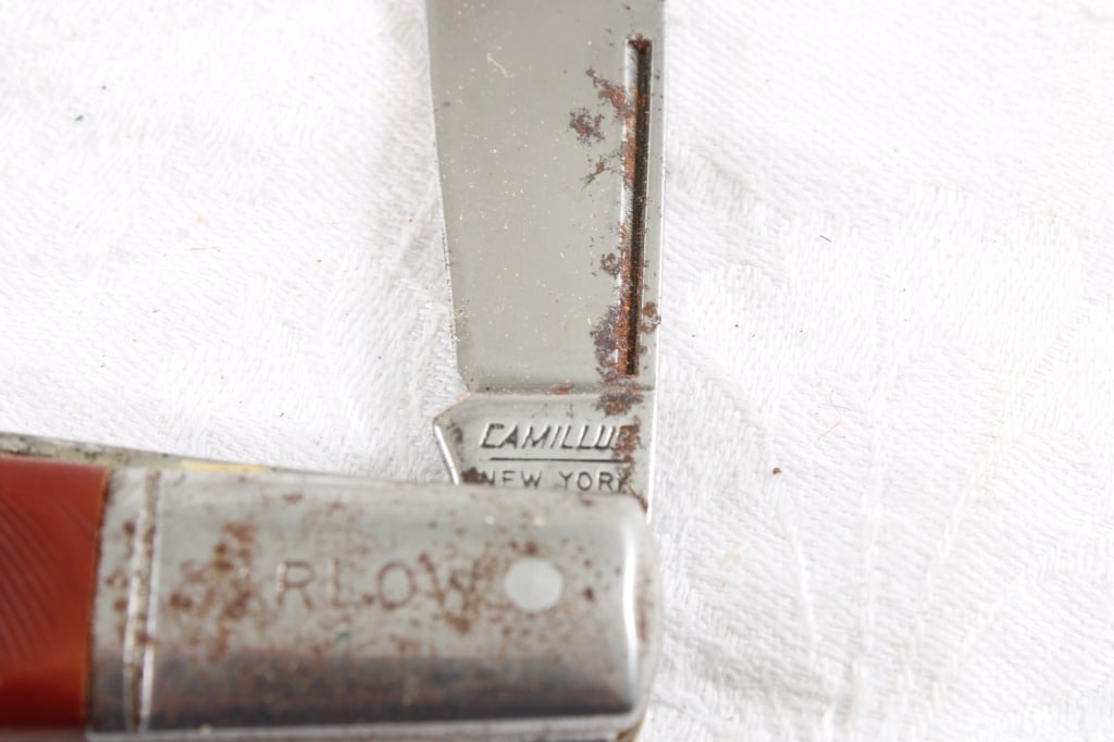2 Folding Knives Camillus & Hammer Brand - 9