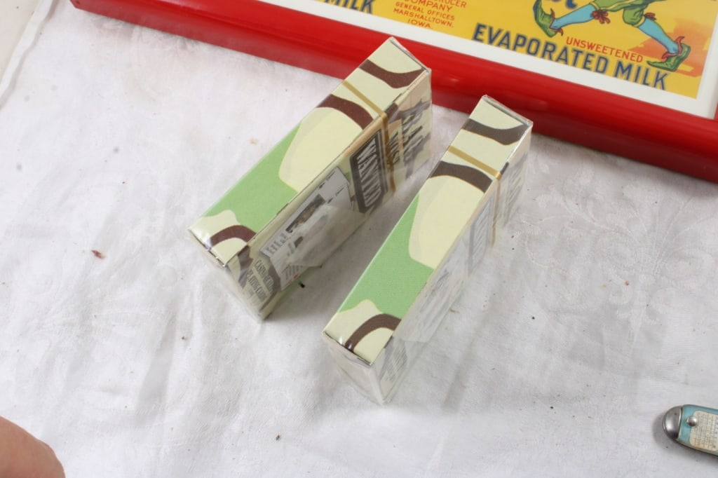Novelty Knife, 2 Jack Sprat Labels, Iraqi Cards - 4