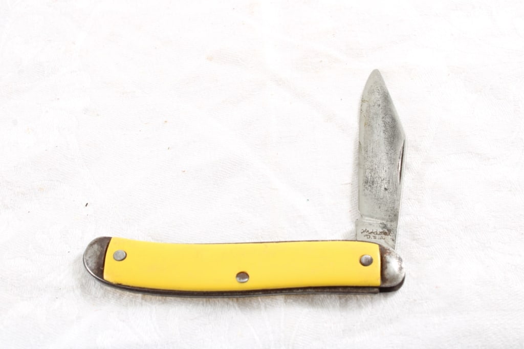 3 Folding Knives Ideal, Schrade Old Time, Imperial - 12