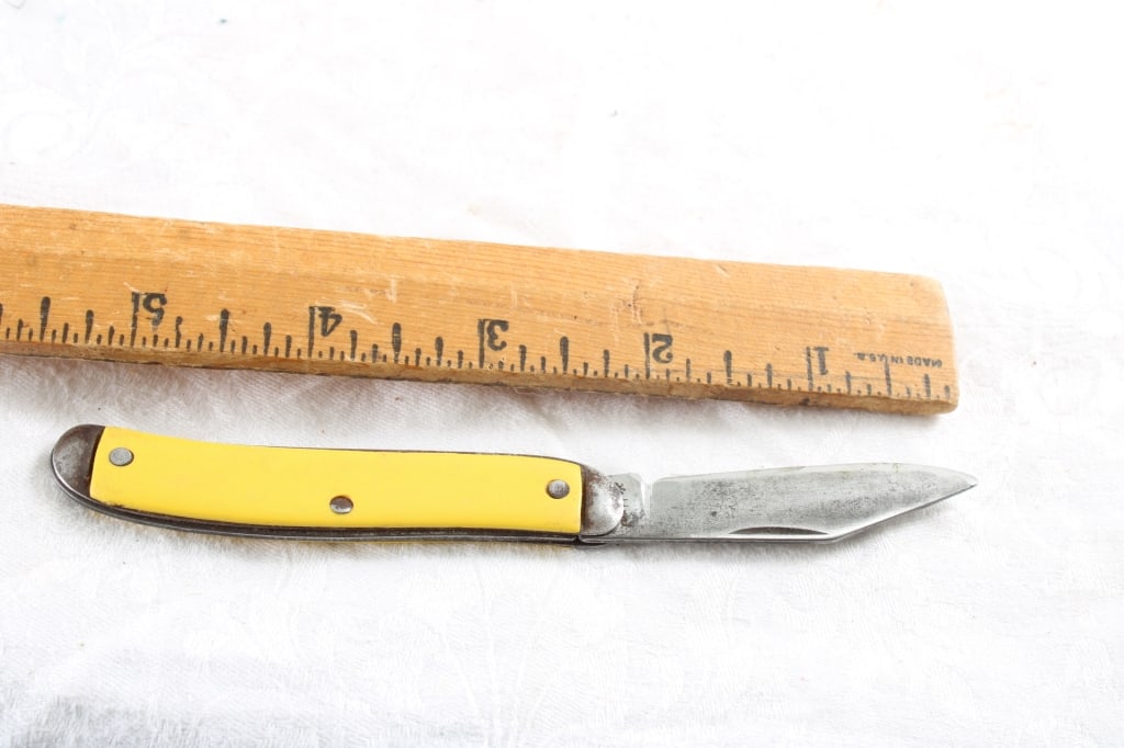 3 Folding Knives Ideal, Schrade Old Time, Imperial - 14