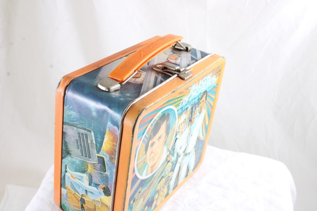 1979 Buck Rogers Metal Lunchbox NO THERMOS - 4
