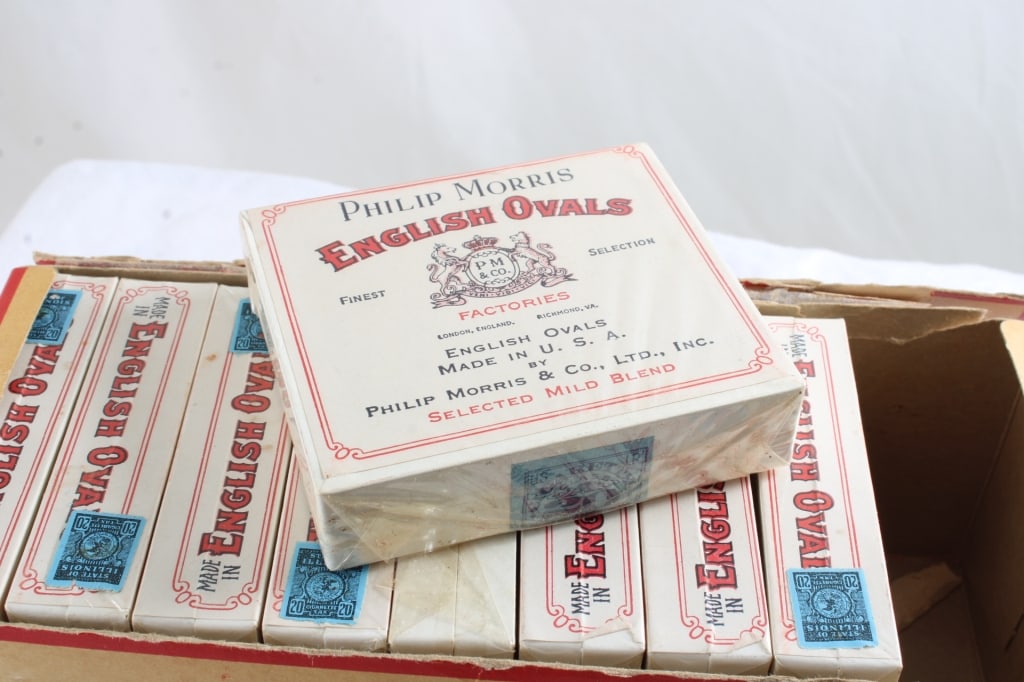 English Ovals Cigarettes 9 Packs in Carton Box - 3