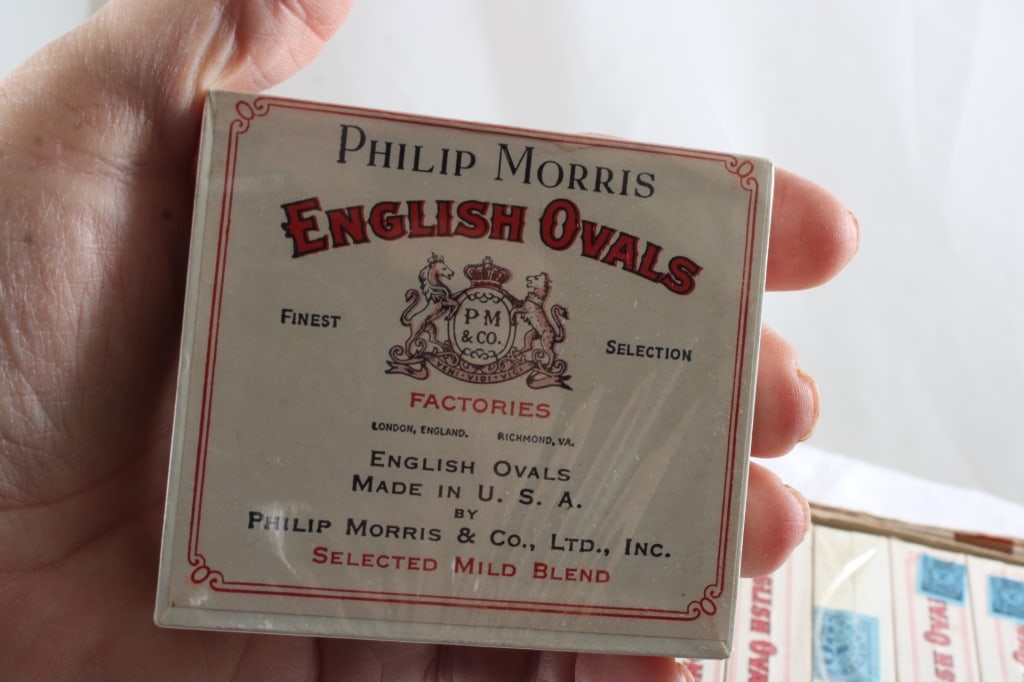 English Ovals Cigarettes 9 Packs in Carton Box - 5