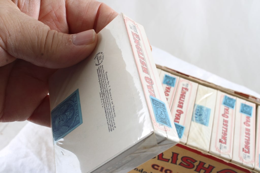 English Ovals Cigarettes 9 Packs in Carton Box - 6
