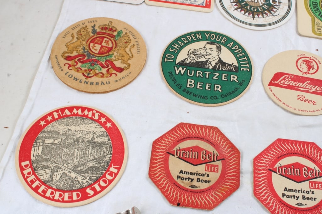 13 Beer Coasters & 5 Bottle Openers - 2