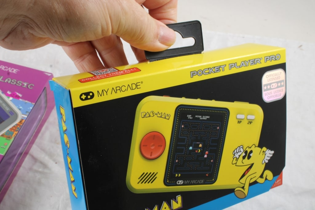 Pac-Man Pocket Player, Arcade Portable System - 9