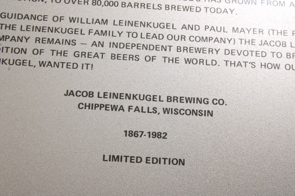 J Leinenkugel & Jack Daniels Metal Bar Trays - 7