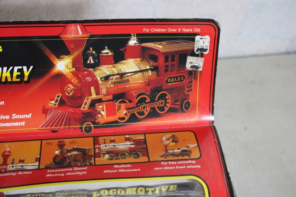 Ben Leber Autographed Football & Toy Train - 3