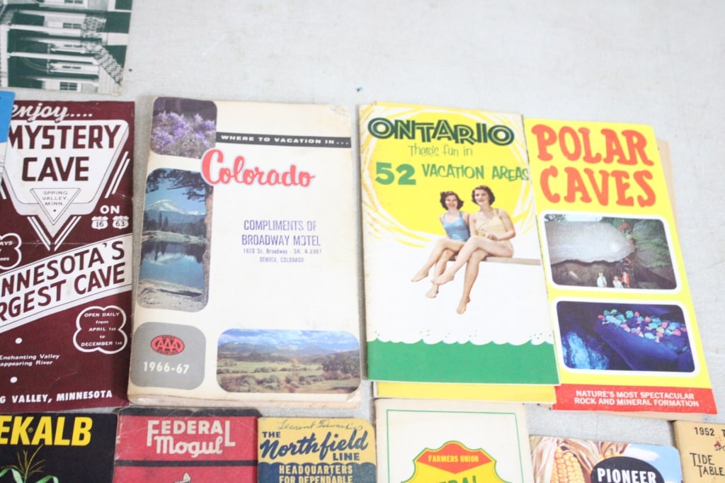 Mid-Century Tour Guides, City Maps &Train Routes - 11