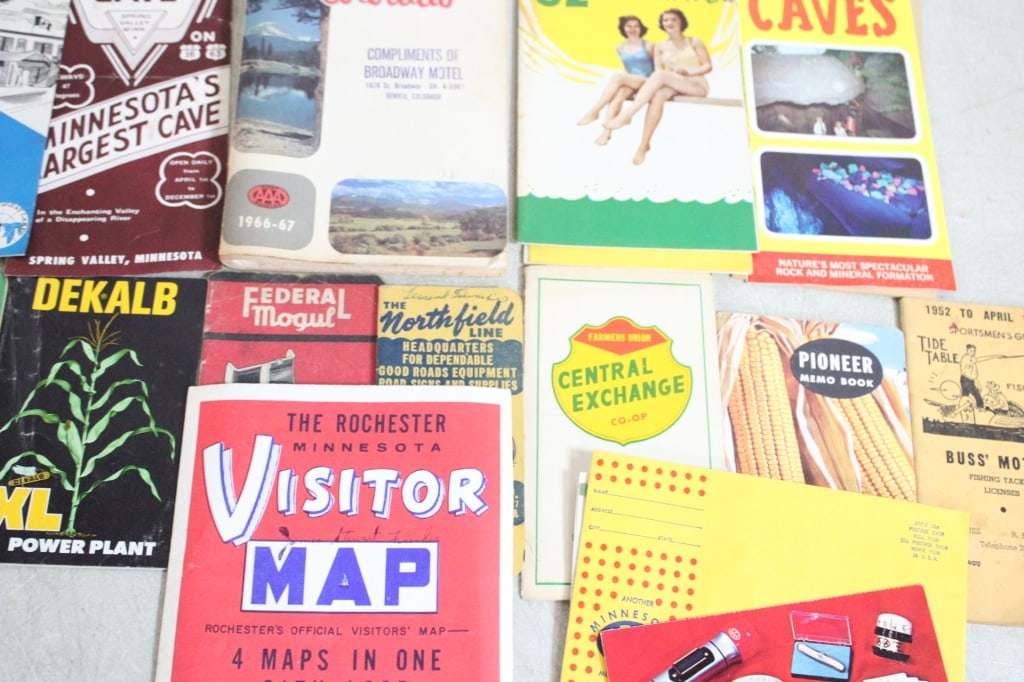 Mid-Century Tour Guides, City Maps &Train Routes - 12