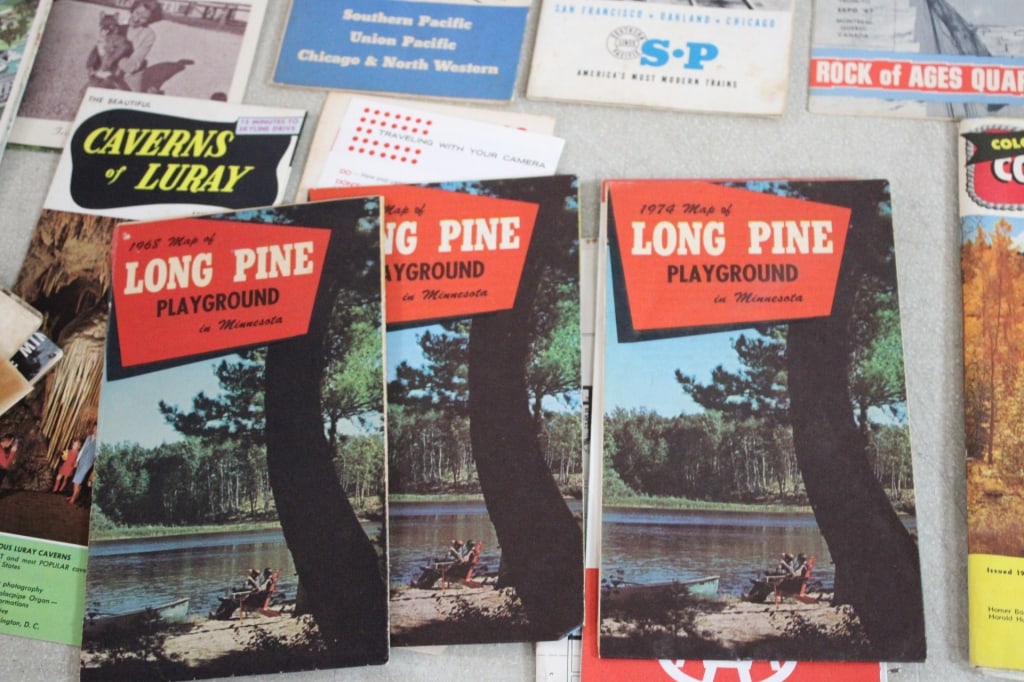 Mid-Century Tour Guides, City Maps &Train Routes - 17