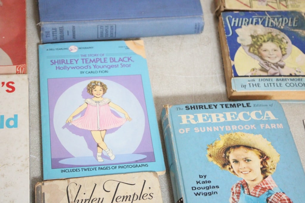 Shirley Temple Books, Arcade Cards, Pocket Mirrors - 10