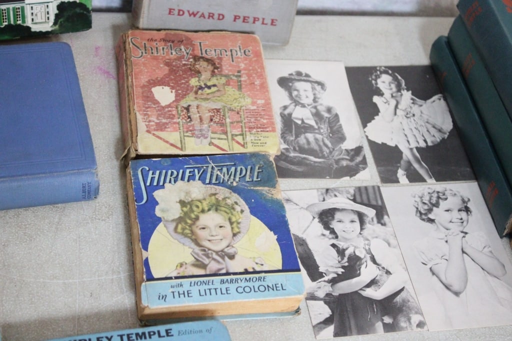 Shirley Temple Books, Arcade Cards, Pocket Mirrors - 12