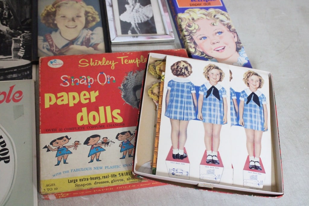 Shirley Temple LP, Pictures, Paper Dolls & More - 12