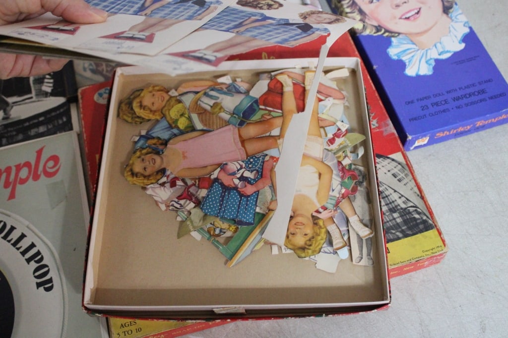 Shirley Temple LP, Pictures, Paper Dolls & More - 13