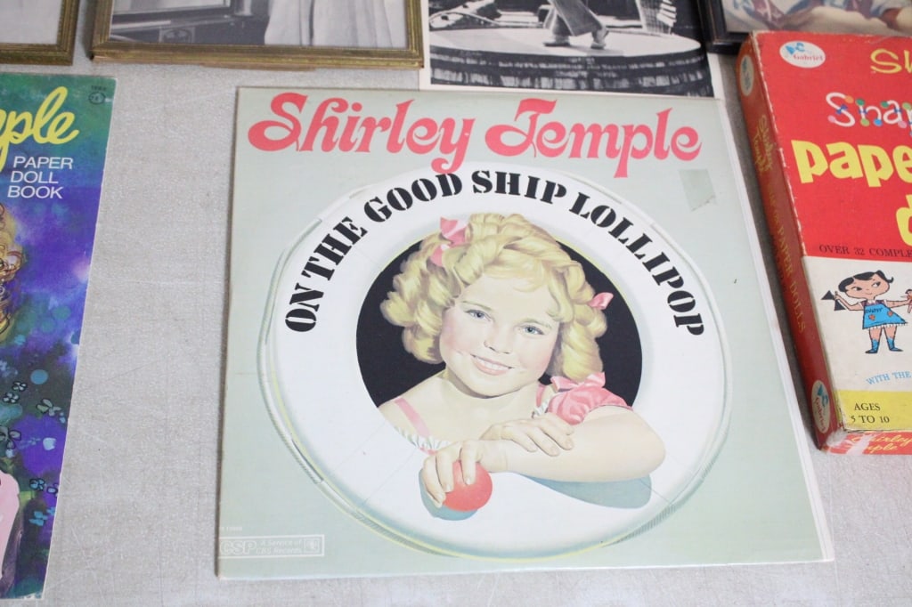 Shirley Temple LP, Pictures, Paper Dolls & More - 7