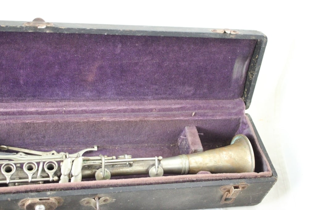 Wm Nuernberger American Artist Vintage Clarinet - 11