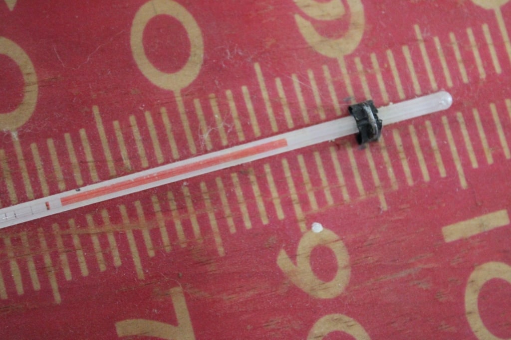 Red Wing Tobacco Thermometer, Renk Adv Clock - 10
