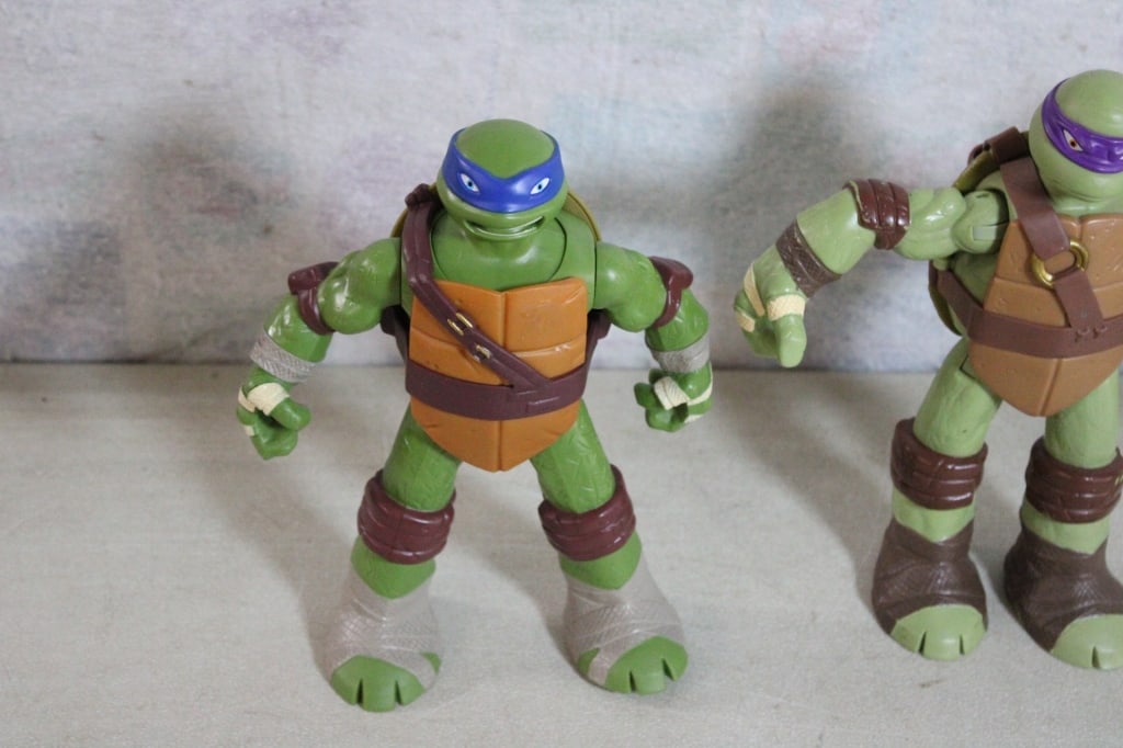 5 Playmate 12" Ninja Turtle Action Figures - 2