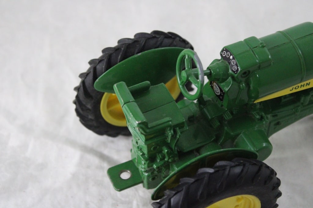 3 John Deere Die Cast Tractors #630, #6410 & D - 15