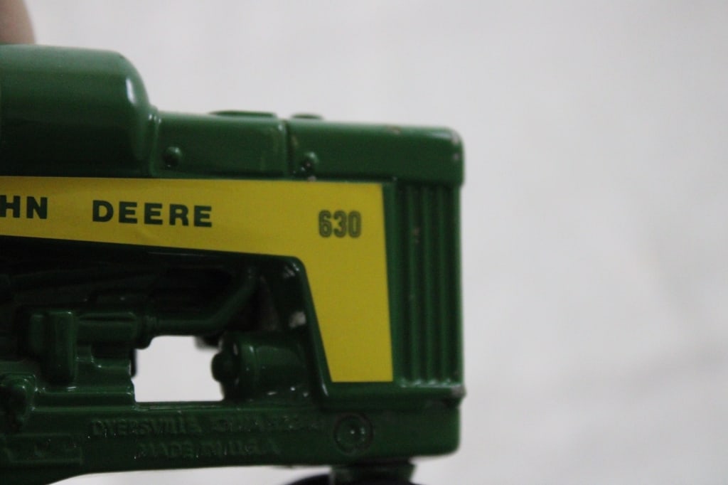 3 John Deere Die Cast Tractors #630, #6410 & D - 16