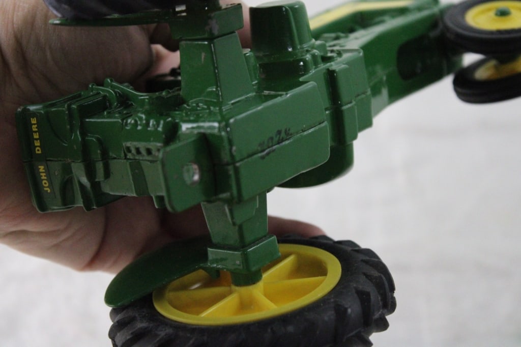 3 John Deere Die Cast Tractors #630, #6410 & D - 17
