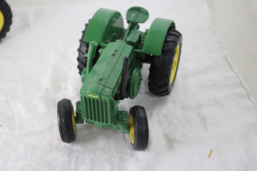 3 John Deere Die Cast Tractors #630, #6410 & D - 8