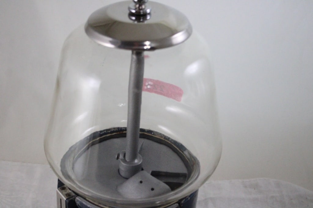 Old Try Some 5 Cent Gumball Machine - 2