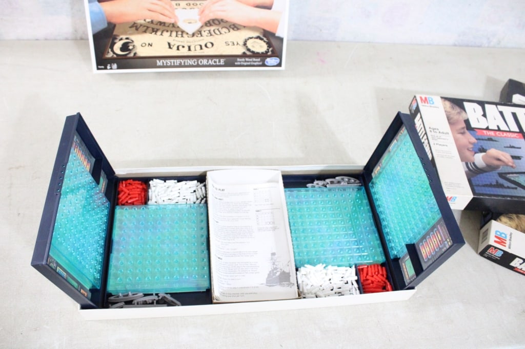 Vintage OUIJA & 2 Battleship Games - 5