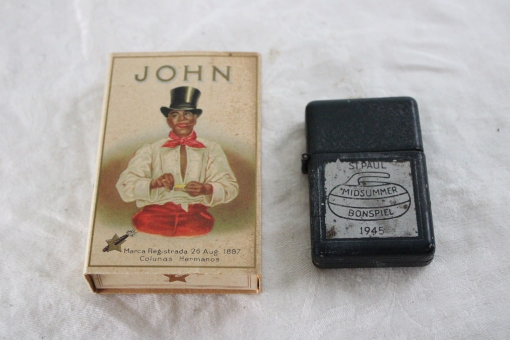 1930s Black Americana Cigarros & 1945 Lighter (1 of 20)