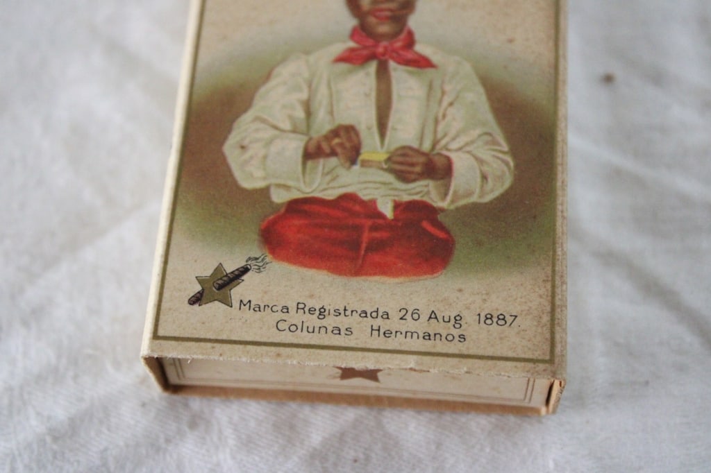 1930s Black Americana Cigarros & 1945 Lighter - 4