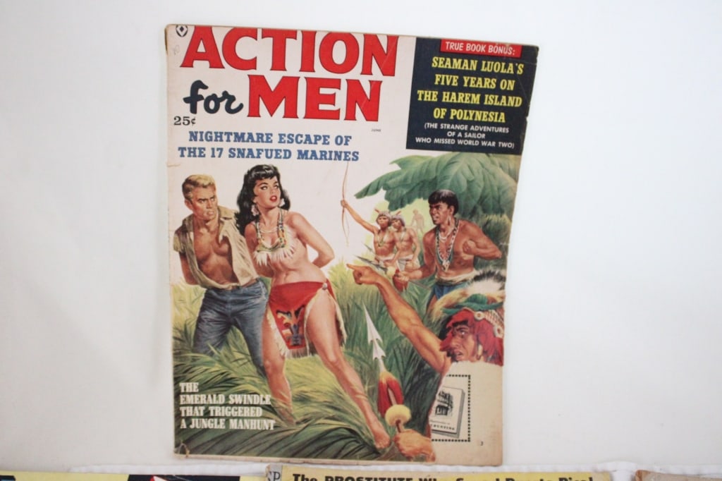 4 Men's Magazines '50s, 3 Wehman Bros Booklets - 11