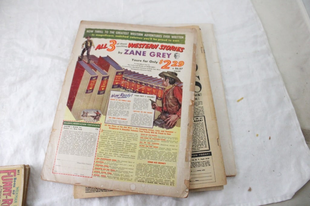 4 Men's Magazines '50s, 3 Wehman Bros Booklets - 16