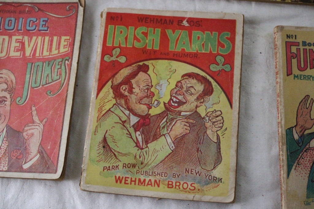 4 Men's Magazines '50s, 3 Wehman Bros Booklets - 3