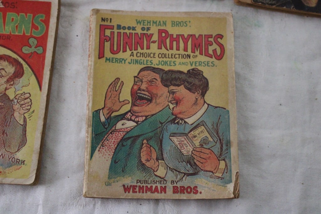 4 Men's Magazines '50s, 3 Wehman Bros Booklets - 4
