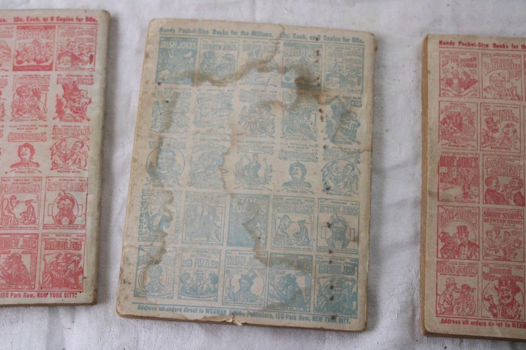 4 Men's Magazines '50s, 3 Wehman Bros Booklets - 6