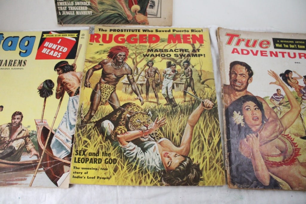 4 Men's Magazines '50s, 3 Wehman Bros Booklets - 9