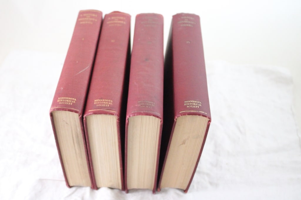 History of Minnesota Vol 1-4 WW Folwell Books - 10
