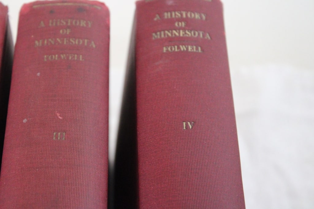 History of Minnesota Vol 1-4 WW Folwell Books - 12