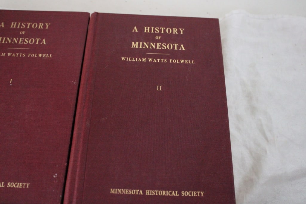 History of Minnesota Vol 1-4 WW Folwell Books - 3