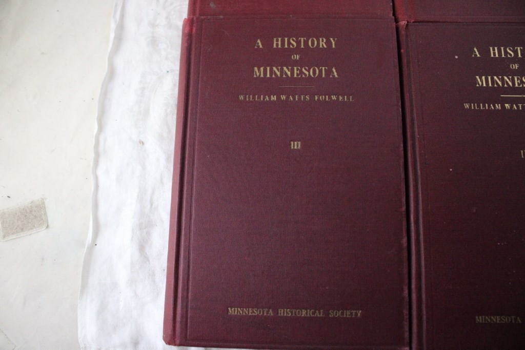 History of Minnesota Vol 1-4 WW Folwell Books - 4