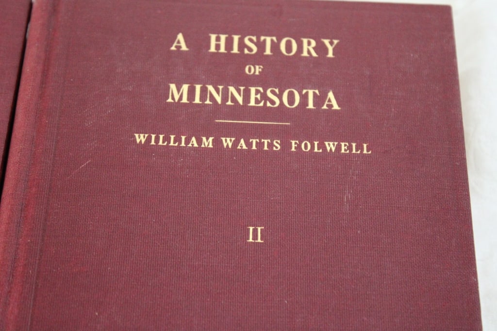 History of Minnesota Vol 1-4 WW Folwell Books - 7