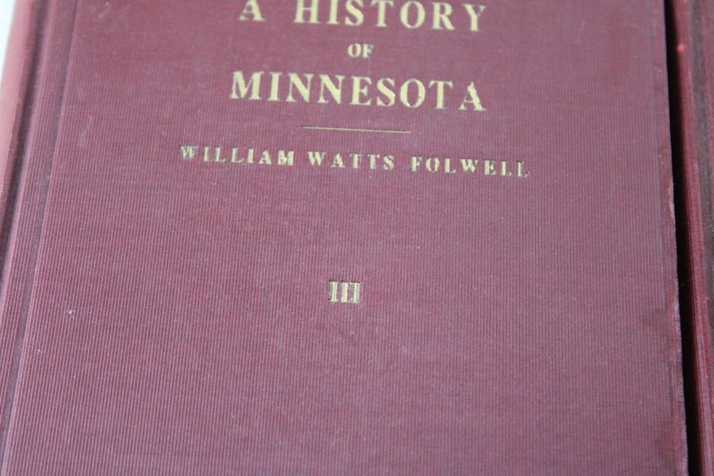 History of Minnesota Vol 1-4 WW Folwell Books - 8