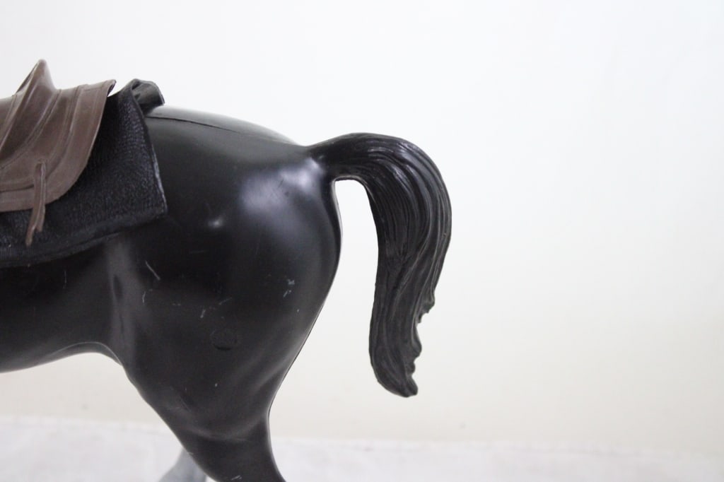 Johnny West Marx Thunderbolt Horse & Accessories - 4