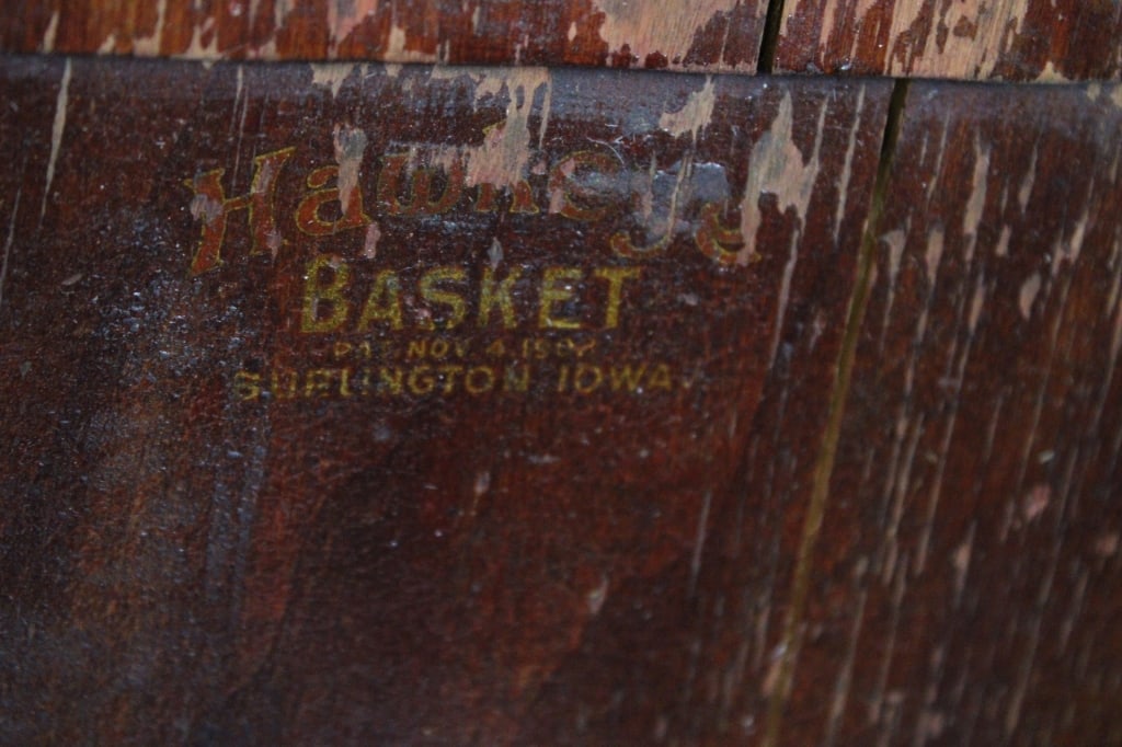 Hawkeye Refrigerator Wooden Wicker Picnic Basket - 8