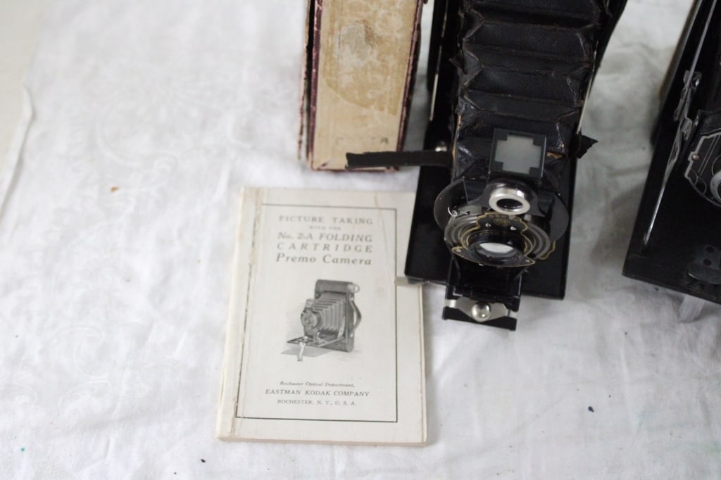 4 Antique Folding Cameras - 13